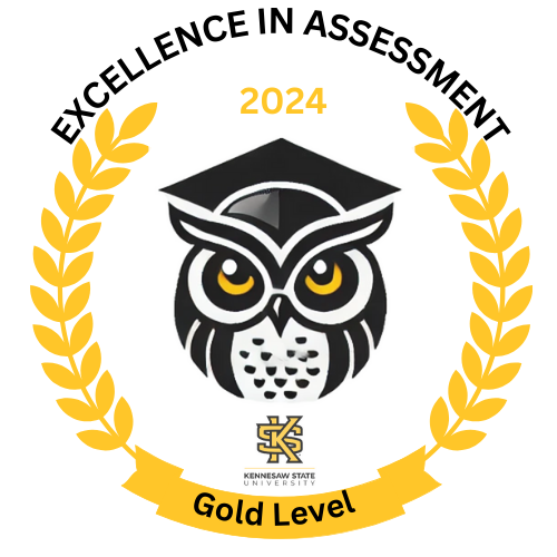 Gold Level for Excellence in Assessment