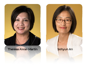 December Spotlight - Drs. Theresa Alviar-Martin and Sohyun An 