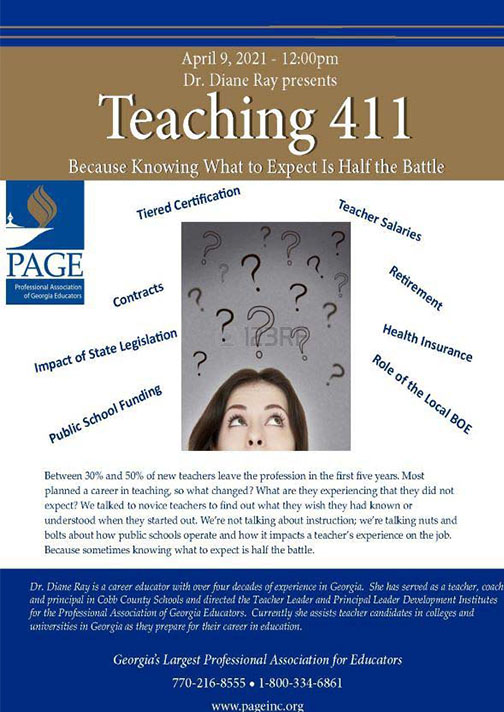 Teaching 411 click for more information