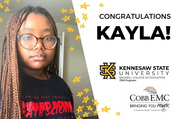 Congrats Kayla