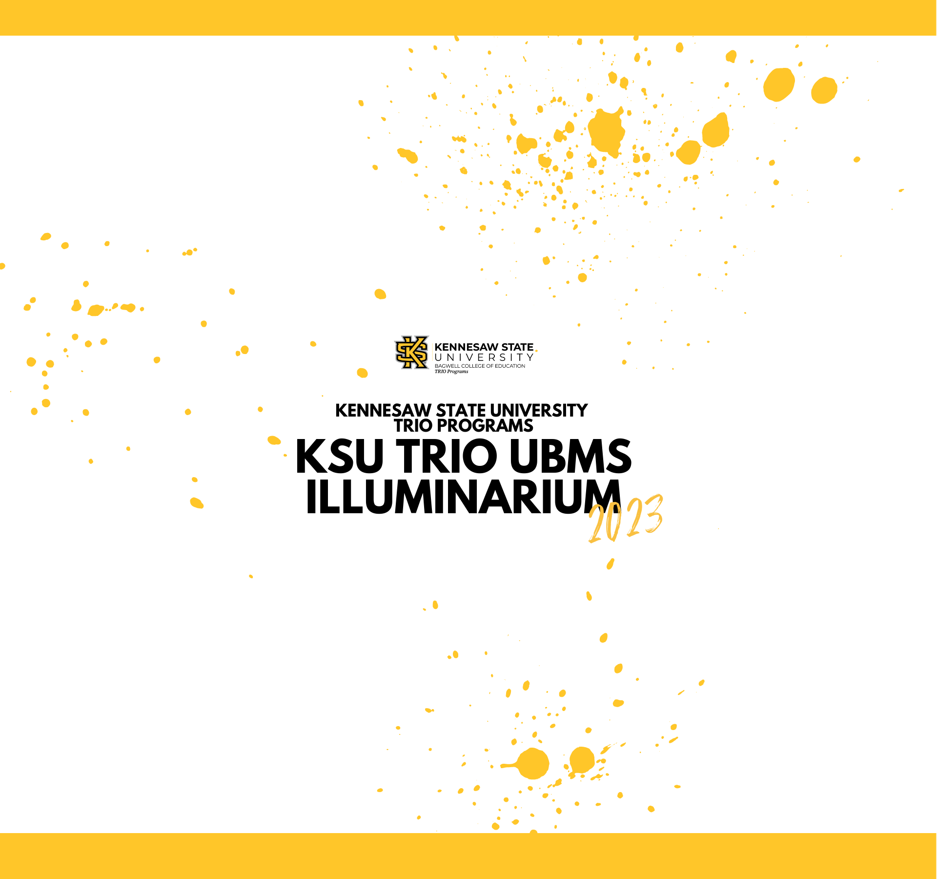 KSU TRIO UBMS Illuminarium 2023 Photo Book