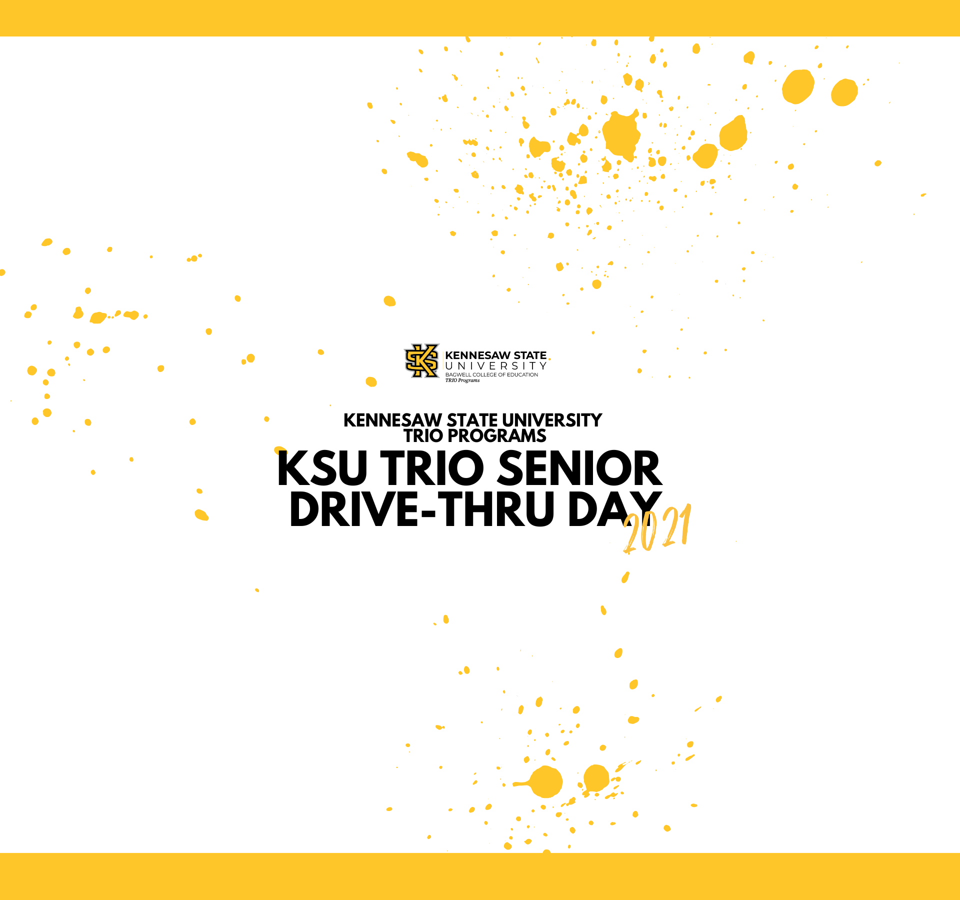 KSU TRIO Senior Drive-Thru Day 2021